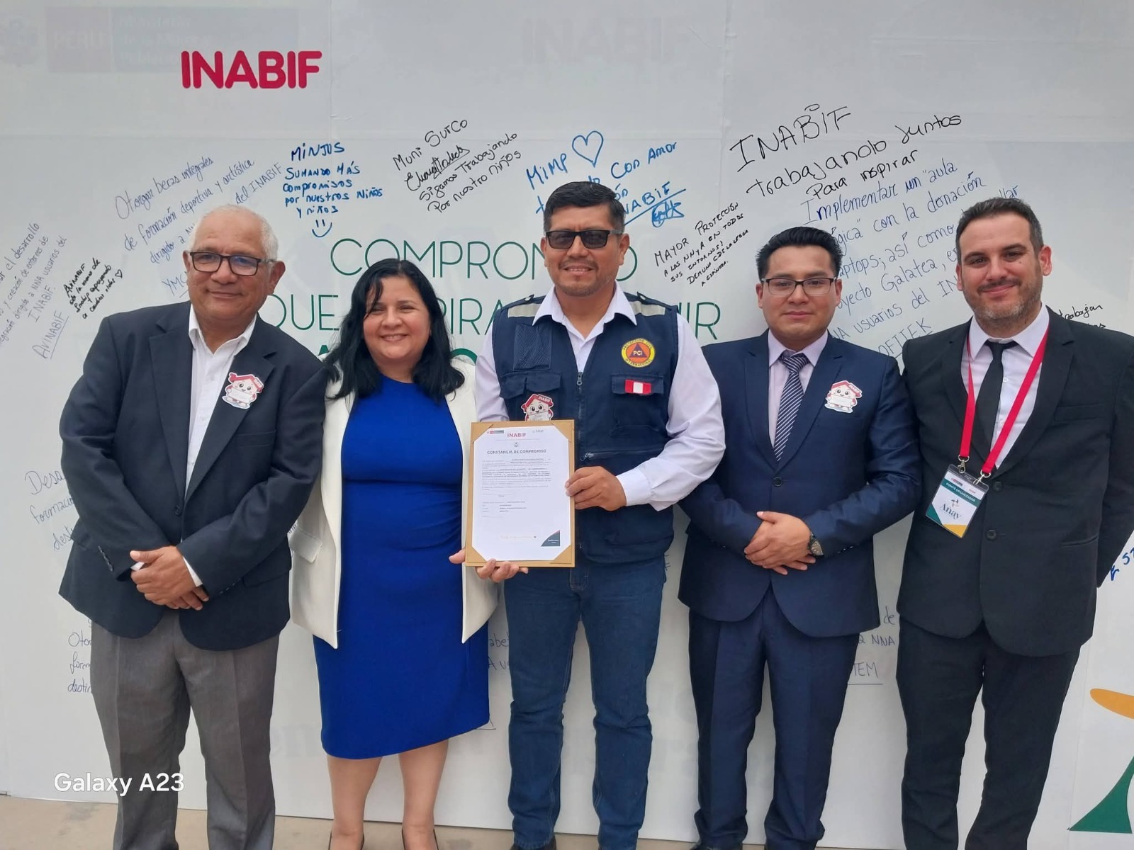 firma de compromiso con inabif